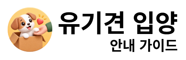 유기견 입양 안내 가이드